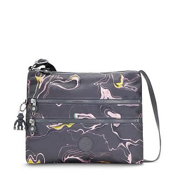 Kipling Alvar Printed Crossbody Bags Soft Marble | AU 1068CT